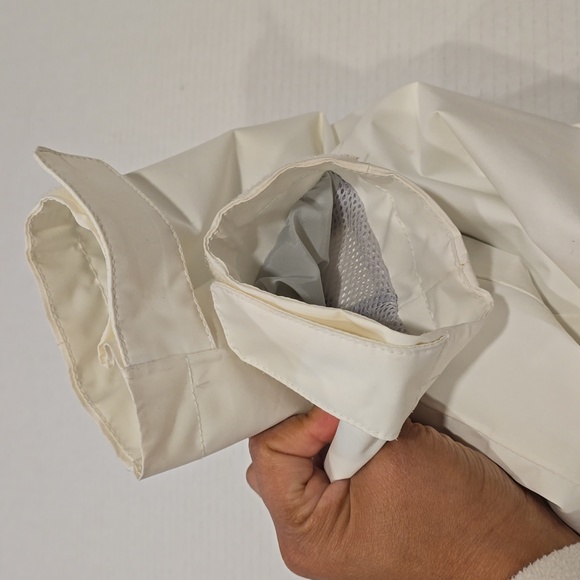 Helly Hansen Crew Hooded White Jacket Medium - Picture 2 of 12